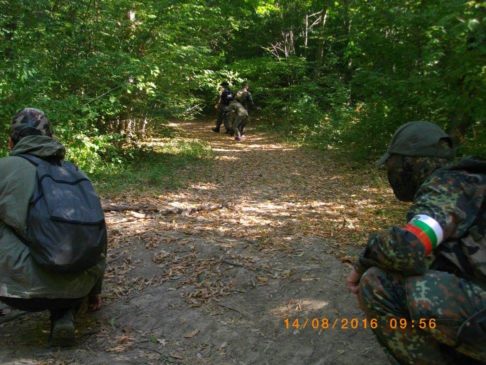 On 08/14/2016 Vassil Levski Military Union held teaching orienteering and first aid in disasters and accidents